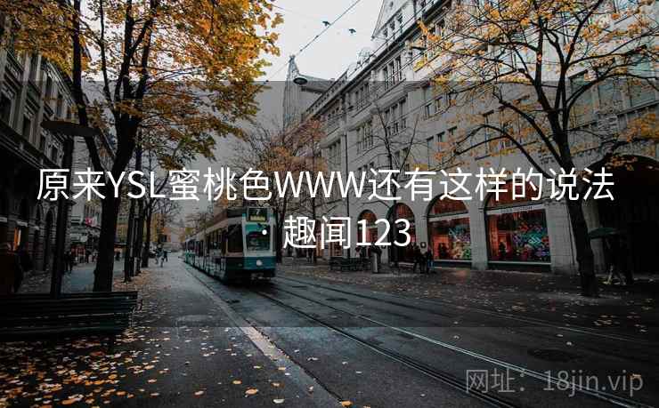原来YSL蜜桃色WWW还有这样的说法 · 趣闻123  第1张