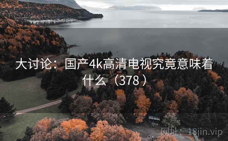 大讨论：国产4k高清电视究竟意味着什么（378 ）